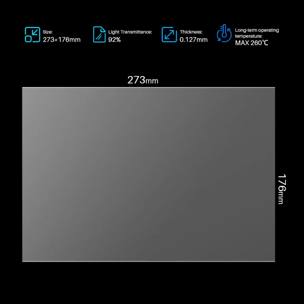 PFA Film for Saturn 2/ 8K/ 3/ 4/ 4 Ultra/ 4 Ultra 16K - Image 2